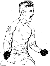 Pour imprimer la page de garde. 15 Elegant De Dessin A Imprimer Foot Images Coloriage Joueur De Foot Coloriage Foot Dessin Foot