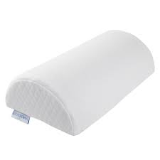 39'' back bolster cushion cotton reading pillow headboard daybed cover 100cm us. Memory Foam Back Pillow Half Moon Lumbar Bolster Cushion For Back Pain Relief Leg And Knee Support And Sleeping With Removeable Cover By Bluestone Walmart Com Walmart Com