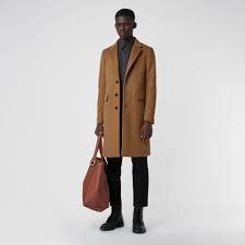 Daylesmoore wool blend coat burberry brit daylesmoore wool blend double breasted trench coat good wool blend coat manteaux pour homme burberry in 2018 duffle coats inspirations source. Burberry Wool Cashmere Tailored Coat In Dark Camel Modesens