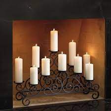 Bowl candle holders candelabras candle holder sets candle sconces candlesticks chandelier candle holders fireplace candle holders hurricane candle holders lantern candle holders luminary candle holders menorahs plate. Siena Fireplace Candelabra Fireplace Candelabra Candles In Fireplace Fireplace Candle Holder