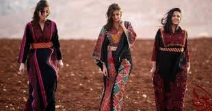 Kimono Top Fashion Palestinian Embroidery