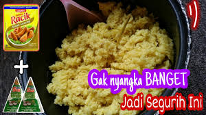 Banyak sekali petunjuk bagaimana cara membuat nasi goreng dalam bahasa inggris indonesia. Nasi Kuning Bumbu Racik Gurih Banget Nasi Kuning Simple Magicom Simple Yellow Rice Cooker Youtube