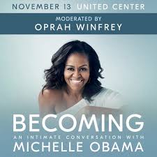 Former Firstlady Michelleobama Kicked Off Her Becoming Book Tour With Oprahwinfrey As The Gues Michelle Obama Barack And Michelle Michelle And Barack Obama