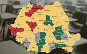 Judetul buzau harta judetului buzau. Harta Cum Se Deschid È™colile In Marile OraÈ™e Din Romania BucureÈ™tiul È™i Majoritatea ReÈ™edinÈ›elor De JudeÈ› Sunt In Galben Patru Mari Municipii RÄƒman In RoÈ™u Iar È™ase In Verde OraÈ™ele Aflate