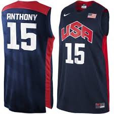 Match what the players wear on court in the usa authentic basketball jersey from nike basketball, part of the team's official uniform. Team Usa Basketball Jersey Carmelo Anthony Buy Clothes Shoes Online