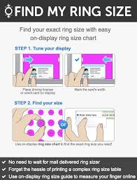 Ring Size Finder So Cool Uses Your Drivers License To