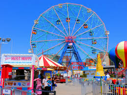 Deno's Wonder Wheel Amusement Park in Coney Island