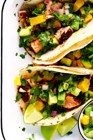 Maybe you would like to learn more about one of these? Super Simple Salmon Tacos With Juicy Citrus Salsa Gimme Some Oven