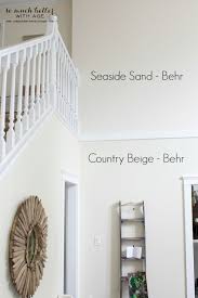 When we moved in the previous. Neutral Foyer Before After Paint Colors For Living Room Living Room Colors Behr Paint Colors