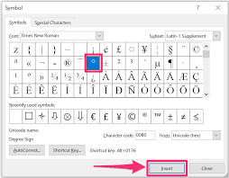 How to write degree symbol. How To Add A Degree Symbol In Microsoft Word In 3 Ways