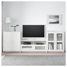 Brimnes Tv Storage Combination Glass Doors White 108 5 8x16 1 8x37 3 8 Ikea In 2020 Tv Storage Living Room Tv Living Room Storage