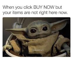 Baby Yoda One Babyyoda 2020 Posted On Instagram Patience Is Not My Virtue Please Follow Babyyoda 2020 Babyyoda Babyyodamem In 2020 Yoda Funny Yoda Meme Yoda