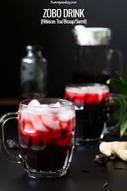 Zobo Drink Sobolo Bissap Juice African Hibiscus Tea Recipe Hibiscus Drink Recipe Tropical Food Recipes Hibiscus Drink