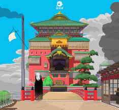 Sen To Chihiro No Kamikakushi Pixel Art Le Voyage De Chihiro Art Studio Ghibli