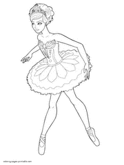 Free the feet of a dancer with the ballet shoes coloring and printable page. Barbie In The Pink Shoes Coloring Pages For Girls