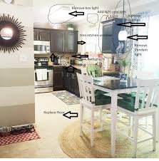 sink lighting and a faucet
