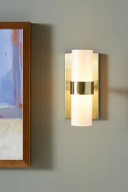 Piper Sconce Sconces Wall Lights Brushed Brass Hardware