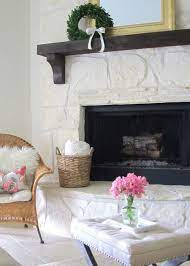 You can paint a brick fireplace in a single weekend with a little bit of preparation and some effort. Paint Flagstone Fireplace