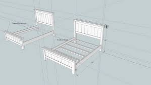 This king size farmhouse bed turned out better than i could've imagined! Free Plans For Making A Queen Size Farmhouse Bed Edhart Me