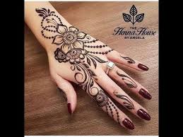 نقوش حناء رائعة على اليدين و القدمين نقوش حناء بسيطة و متوسطة و نقوش ع Engagement Mehndi Designs Henna Designs Easy Henna Tattoo Designs
