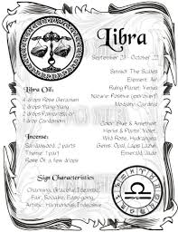 Libra Zodiac Sign Book Of Shadow Printable Pdf Page Wicca Etsy In 2020 Libra Zodiac Zodiac Sign Libra Book Of Shadow