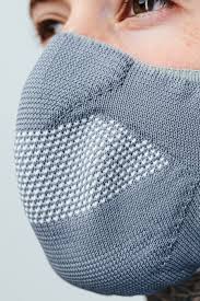 Face masks are now the new normal! Hype Adult Grey Knit Face Mask Hype