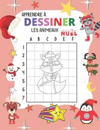 Télécharger et imprimer ces coloriages de facile a reproduire gratuitement. Apprendre A Dessiner Les Animeaux Noel Des Animaux Mignons A Reproduire Et Colorier Facile Avec La Methode De Copie De Grille Etape Par Etape Co Paperback Eso Won Books