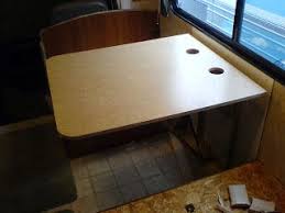Converting Old Style Dinette Table To Cass Hudson S Dream Dinette Dinette Tables Rv Stuff Dinette