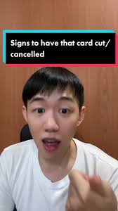 Signs to Have Your Credit Card Cancelled