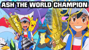 Ash Become World Champion Moment X Edit !! Ash Win World Championship |  Pokemon Journeys Episode 132 - YouTube