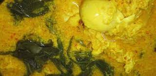 Telur Itik Masak Lemak Kuning Dengan Pucuk Ubi Resep Resep Makanan Makanan Ubi