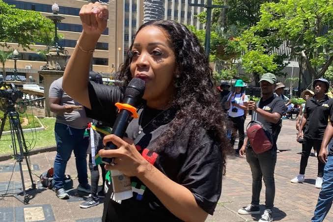 March and March leader Jacinta Ngobese-Zuma on illegal immigration