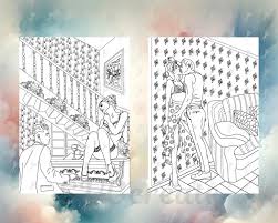 Erotic Adult Coloring Book, Sex PDF Pages, Porn and Nude, Erotic Coloring -  Etsy