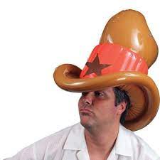 Inflatable Cowboy Hat By Supreme Party And Novelties Http Www Amazon Com Dp B005qjt70e Ref Cm Sw R Pi Dp Qto6qb0r9jdc0 Cowboy Hats Cowboy Hat Decorated Hats