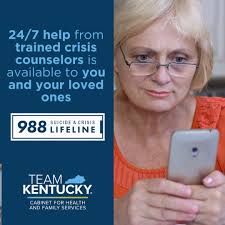 988 is a life-saving resource available for every Kentuckian. It's  available 24/7. Please, never hesitate to call, text or chat anytime for  support from trained crisis counselors.
