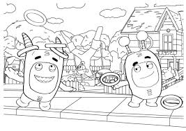 Immerse yourself in 7 unique. Oddbods Coloring Pages 55 Images Free Printable