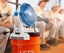 Our patented misting fan and misting system technology make us the #1 choice for your outdoor cooling needs. Portable Bucket Top Misting Fan