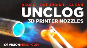 How To Unclog Clean And Refurbish Your 3d Printing Nozzles Youtube