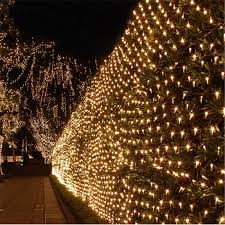 Plus, decorated outdoor christmas trees, pathway lights and more. 1 5 1 5m Mesh Led Net Light 110v 220v Ac Wedding Decoration Christmas Fairy String Light Holiday Festival Outdoor Garden Garden Globe Lights Light Centregarden Bollard Light Aliexpress