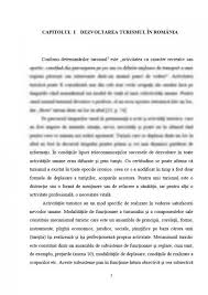 Caracterizarea starii actuale a turismului romanesc 7 2.2.1. Atestat Evolutia Turismului In Romania Atestat Turism