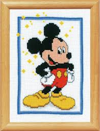 Browse by theme and level to find the design of your dreams! Vervaco Cross Stitch Mickey Mouse For Framing Knituk