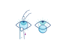 Use the pads of your fingers to squeeze the lens gently (without folding or creasing the lens). How To Put In Take Out Your Contacts Acuvue Contact Lenses