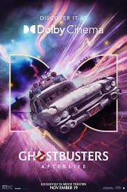 With carrie coon, paul rudd, finn wolfhard, mckenna grace. Ghostbusters Afterlife Dolby