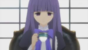 Unlike most of the female cast in this show it's like yeah, she's a dandere so she doesn't particularly like maintaining eye contact or talking to people in person. Top 20 Anime Girls With Purple Hair On Mal Myanimelist Net