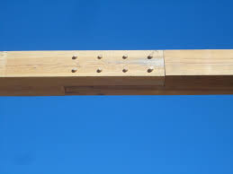 How To Join Beams For A Taller Exterior Wall The Joint Must Only Be Strong From 2 Out Of 4 General Di Wood Interior Design Programs Affordable Interior Design