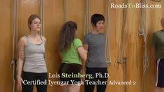 Ardha Parsva Hastasana With Lois Steinberg Certified Iyengar Yoga Teac Lois Pinterest