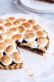 Super Easy S Mores Chocolate Pie Or Tart Mel S Kitchen Cafe