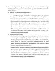 We did not find results for: Spm Uts Docx Sistem Pengendalian Manajemen Tugas Ujian Tengah Semester Nama Olivia Setya Wijaya Nrp 3203017014 Mata Ujian Sistem Pengendalian Course Hero