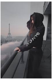 Best girls in black hoodies Online