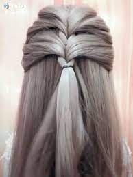 Creative Hairstyle Super Easy And Very Beautiful In 2020 Hair Styles Hairstyle Hair Videos